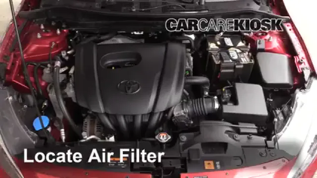2016 Scion iA 1.5L 4 Cyl. Filtre à air (moteur) Changement